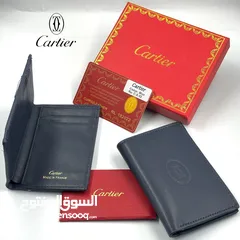  9 بوك كارتير  cartier wallet رجالي مع البوكس