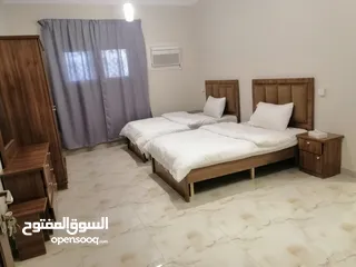  3 للايجار الشهري شقة مفروشة غرفة وصاله في حي الخليج الرياض