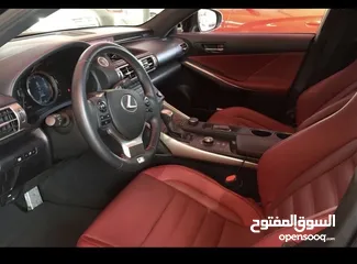  4 لكزس IS 200T موديل 2016 F Sport للبيع