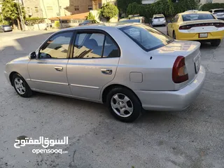  4 هيونداي فيرنا 1999 اتوماتيك بحاله ممتازه صيانه كامله لا تحتاج إلى شيء