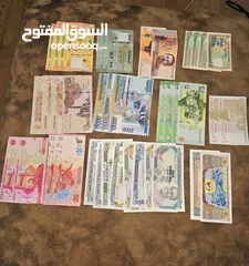  24 عملات عالمية old paper money