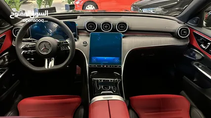  7 C200 Premium Plus  2024 GCC 0km  DEALER WARRANTY  RED AND BLACK INTERIOR