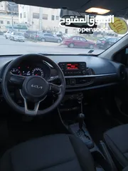  13 كيا مورنينج موديل 2022 فحص كامل جمرك حديث لون احمر ماتور cc1000