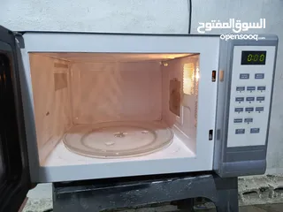  2 ميكرويف سونا 37لتر لون سلفر شغال فحص تب نظافه وكاله قابل للتفاوض يوجد توصيل