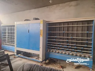  8 آلة شفط وتنظيف وقص وفرن زجاج دبل قلاز  كهرباء380W