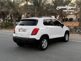  4 Chevrolet Trax 2016 GCC 4 cylinder 1 year registration and insurance