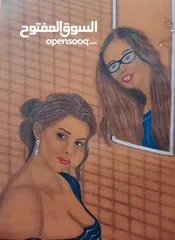  7 لوحات سريالية اصلية رسم يدوي