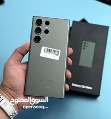  1 عرض خااص : Samsung S23 ultra 512gb بالذاكرة العملاقة الهاتف بحالة الوكالة نظيف جدا بدون أي مشاكل