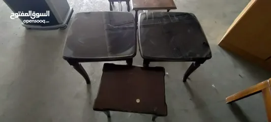  2 مجموعة طاولات وسط