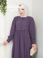  15 فستان تركي كريب ماركة anila moda