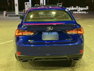  6 لكزس ls300 مديل 2018 اف سبورت اصل 6 سلندر فول ابشن من داخل احمر جاهزه مسرفسه