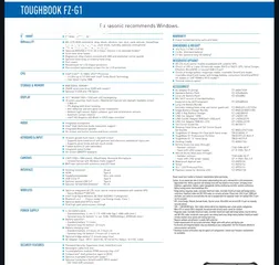  3 لاب توب Panasonic FZ G1 بشكل تابلت