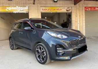  2 كيا سبورتاج Gt-Line ترخيص 2021 بسعر حرق دهان شركة بوضع الوكالة فل مسكر