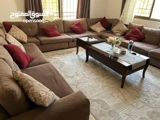  2 طقم كورنر غرفه جلوس نظيف