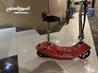  3 Electric scooter spiderman design