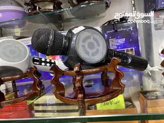  2 مايك بلوتوث مع سماعة