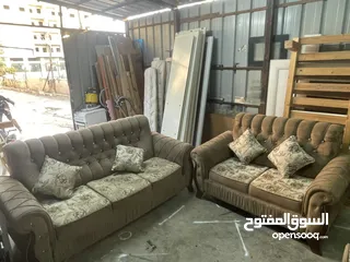  5 طقم كنب 7 مقاعد تفصيل بسعر حرق بس على 800