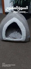  3 بيت قماشي مع الواسادة للقطط