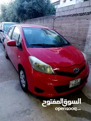  5 تويوتا يارس 2012 فحص كامل  بحالة الوكاله