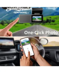  6 كاميرا داش Grishcamy WiFi 2K للسيارة