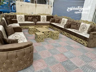  9 أقوا العررروض على جلسات الخليجية 14 مقعد مع طقم طربيزاط ومراكي كامل حفر تاج واجها