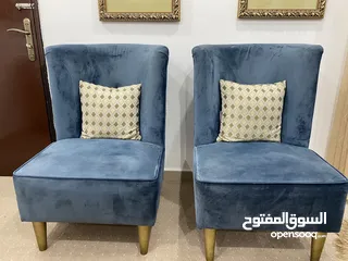  3 Chairs for 15kd  Swing chair is for 20kd Dressing table for 15kd