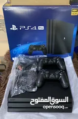  1 ps4 pro 1tb and 3 cd games