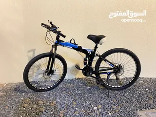  1 دراجه هوائية مستخدمه اسبوع فقط