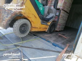  7 خدمة تأجير رافعات شوكية مع سائق او بدون خدمة تنزيل جميع انواع البضائع تحت اشراف كادر مخصص