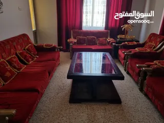  2 طقم كنب 9 مقاعد خشب صولد للبيع المستعجل