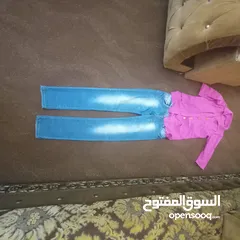 9 ملابس للبيع بسعر حررررق بحال الوكاله يتوفر  بلاطين جينز ،،،فساتين  شيفون ،، بلايز  مقاس 40,,,,42