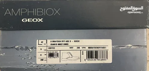  3 شوز geox  جديد سايز 42 لون بني