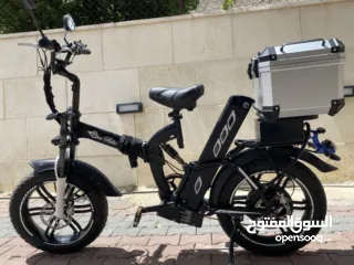  7 بسكليت كهرباء one bike 2024  بطارية 60 v  29 a ماطور 1500 w فل إضافات  مع أوراق