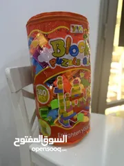  1 Yuming Blocks Puzzle Game, 300 pc, New + Wooden house used , 6 kd