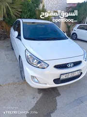  4 Hyundai accent 2018 #السعر_مغري #السعر_مغري فحص كامل 7جيد حره جديد ترخيص لغاية شهر 8/2024 لون ابيض ل