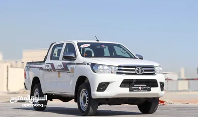  1 Toyota Hilux 2.7L Automatic 4X4 2020 GCC accident-free in excellent condition 1538 P.M