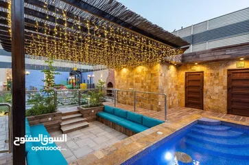  4 VILLA _ مزرعة وشاليه للإيجار في البحر الميت