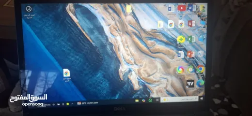  1 لابتوب Dell أصلي • شغال 100% • بطارية ممتازة • شاشة واضحة بدون كسور • مناسب للدراسة، الشغل، التصفح
