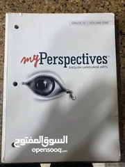  1 كتاب my perspectives لنظام ال ACT للبيع