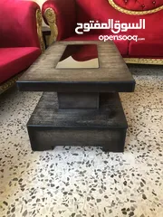  3 طربيزات خشب مستعمل بسعر مغري