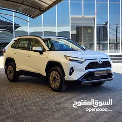  10 TOYOTA RAV4 XLE HYBRID- BLACK EDITION-2024-صنع ياباني