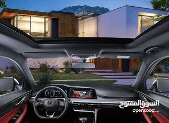  5 شانجان cs35 لون خمري فحص كامل فل كامل موديل 2022      بانوراما  السعر 13800