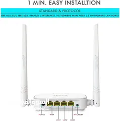  8 راوتر انترنت شبكات انترنت وايرلس تيندا  Tenda N301 Router For internet connection