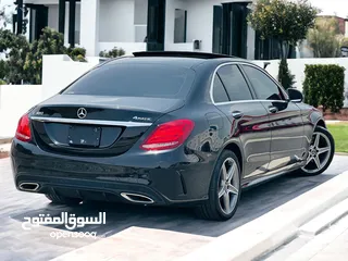  6   Mercedes C300 AMG 2018  No Accident History  Well Maintained