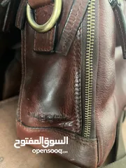  5 شنتة جلد بوجاتي أصلية