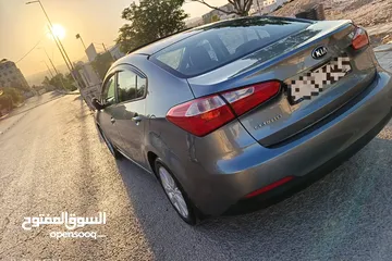  1 كيا سراتو موديل 2016 لون فيراني فحص كامل ترخيص سنة كاملة وتأمين ضد الغير