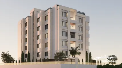  8 شقة 135متر للبيع بالقرب من شارع  القدس و الدفاع المدني مكونة من 3 غرف نوم, حمامين,صالون,مطبخ و بلكون