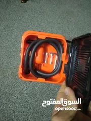  2 جك كهربائي مع منفاخ وكشاف