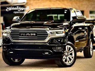  2 2022 Ram 1500 limited longhorn eco diesel clean carfax