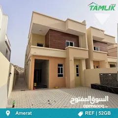  1 Villa for Sale in Al Amerat فيلا للبيع في العامرات  REF 52GB